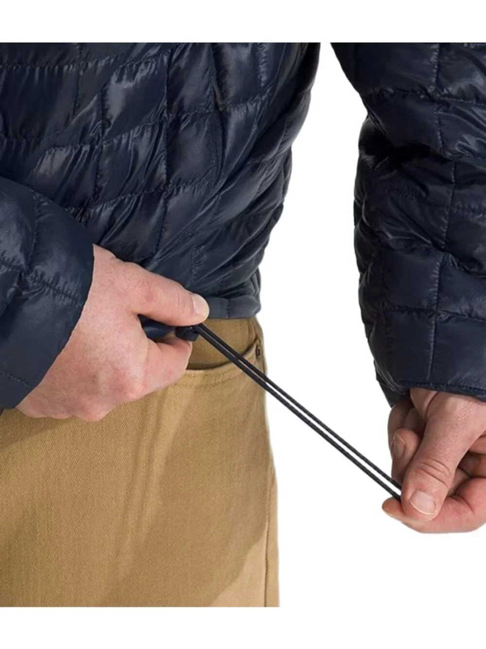 The North Face ThermoBall Jacket Mens 5X Big Tall Summit Navy Packable Coat